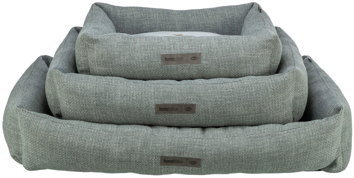 Trixie Viviana bed, square, 80 x 60 cm, blue-grey