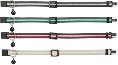 Trixie Cat collar, elastic, stripes