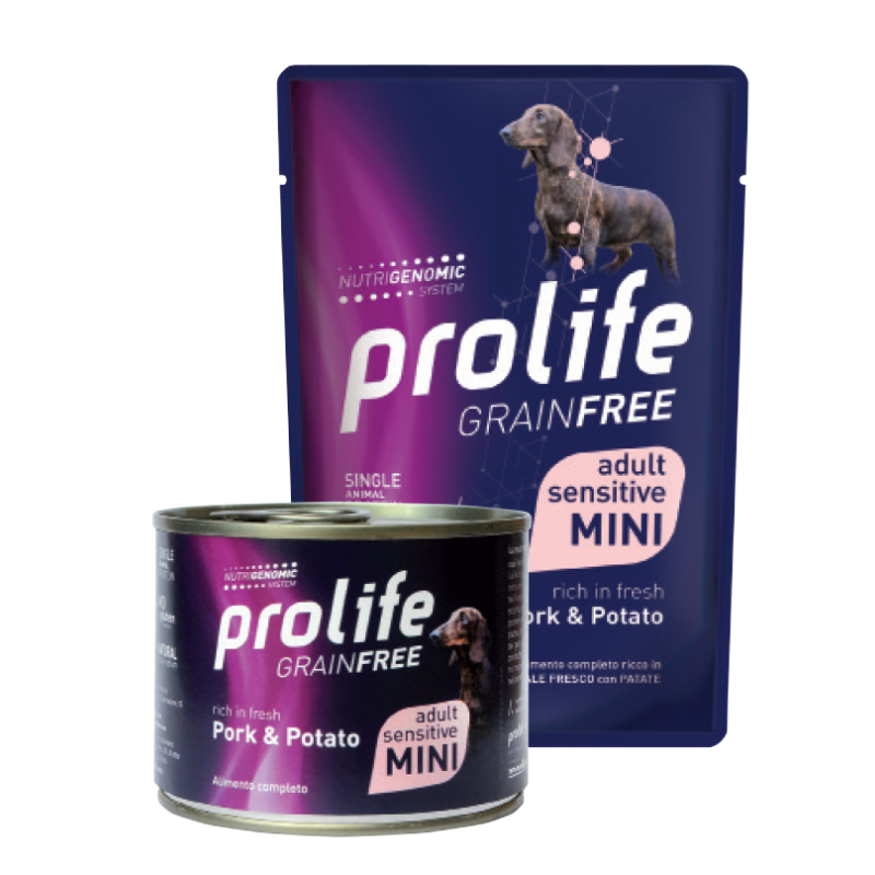 Prolife Grain Free Adult Sensitive Pork & Potato - Mini