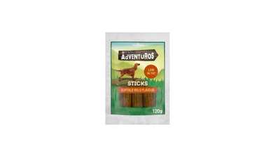 Purina Adventuros Wild Buffalo Flavor Sticks 120g.