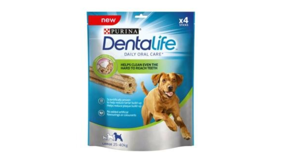 Purina Dentalife Treats For Dental Care Large, 4 Sticks.