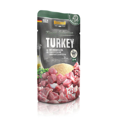 Belcando Turkey w. Amaranth & Peas – 125g