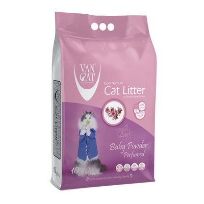 VanCat Litter Baby Powder Scented 10kg