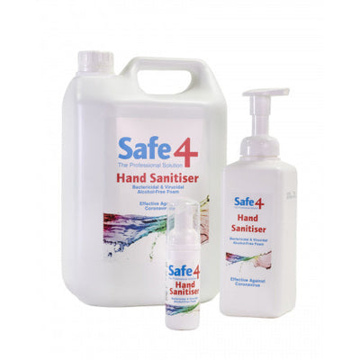Safe4 Hand Sanitiser – 600ml