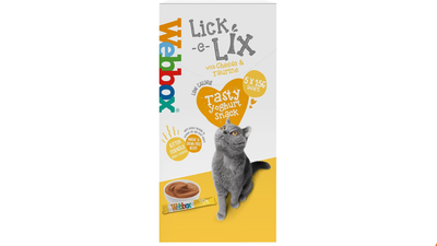 Webbox Lick-e-Lix Cheese & Taurine 5x15g.