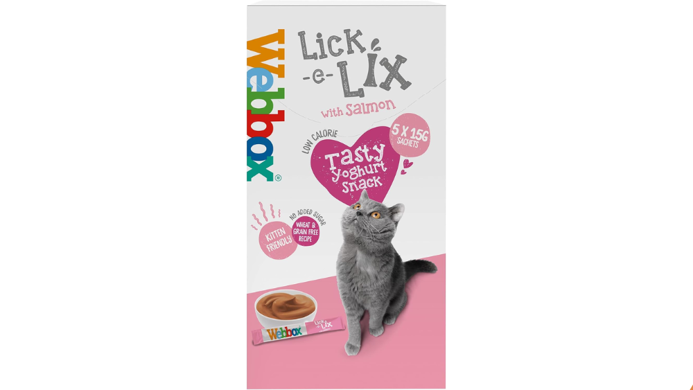 Webbox Lick-e-Lix Salmon 5x15g.