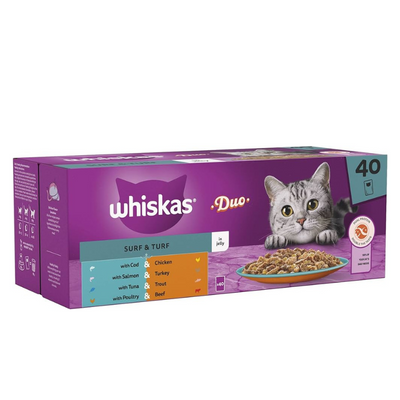 Whiskas Duo Surf & Turf x40