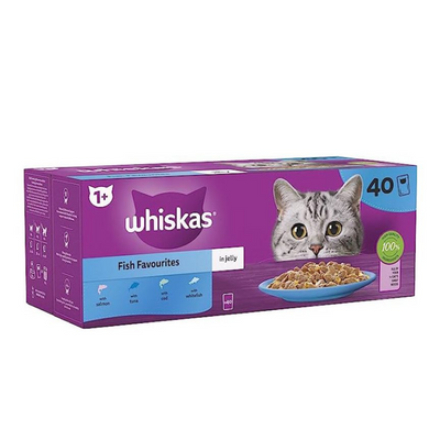 Whiskas Fish Favourites x40