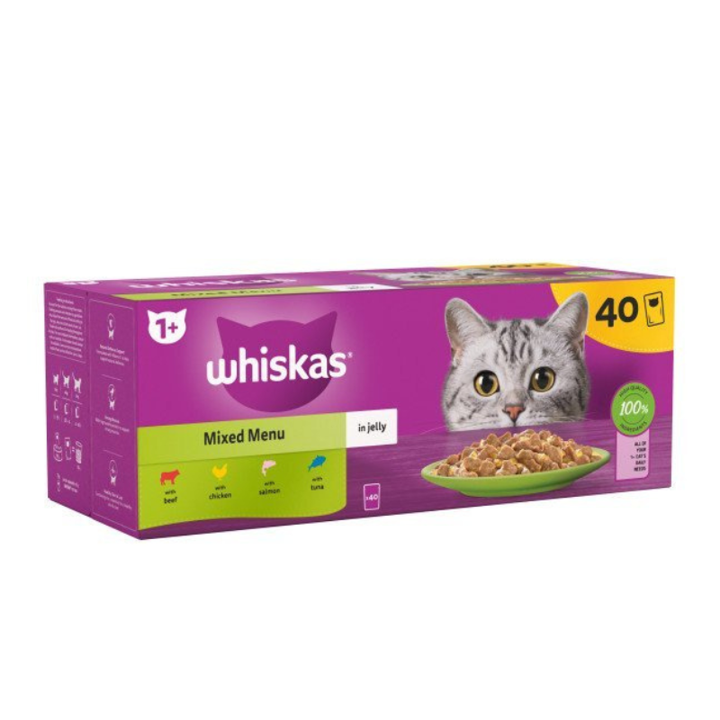 Whiskas Mixed Menu x40 – 85g