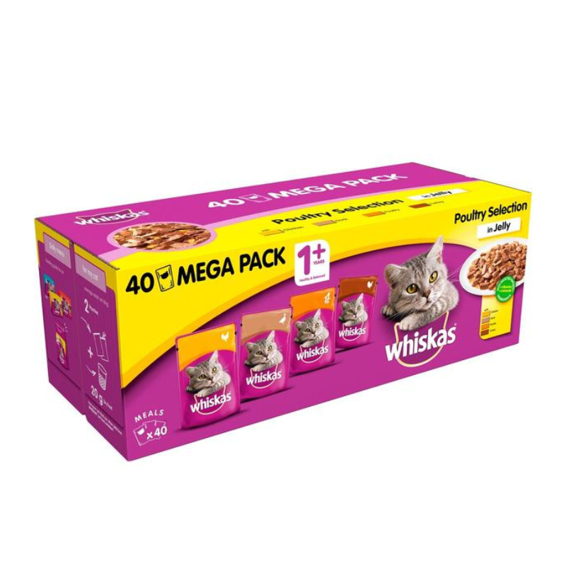Whiskas Poultry Feast x40 – Tat-Targa Pet Shop