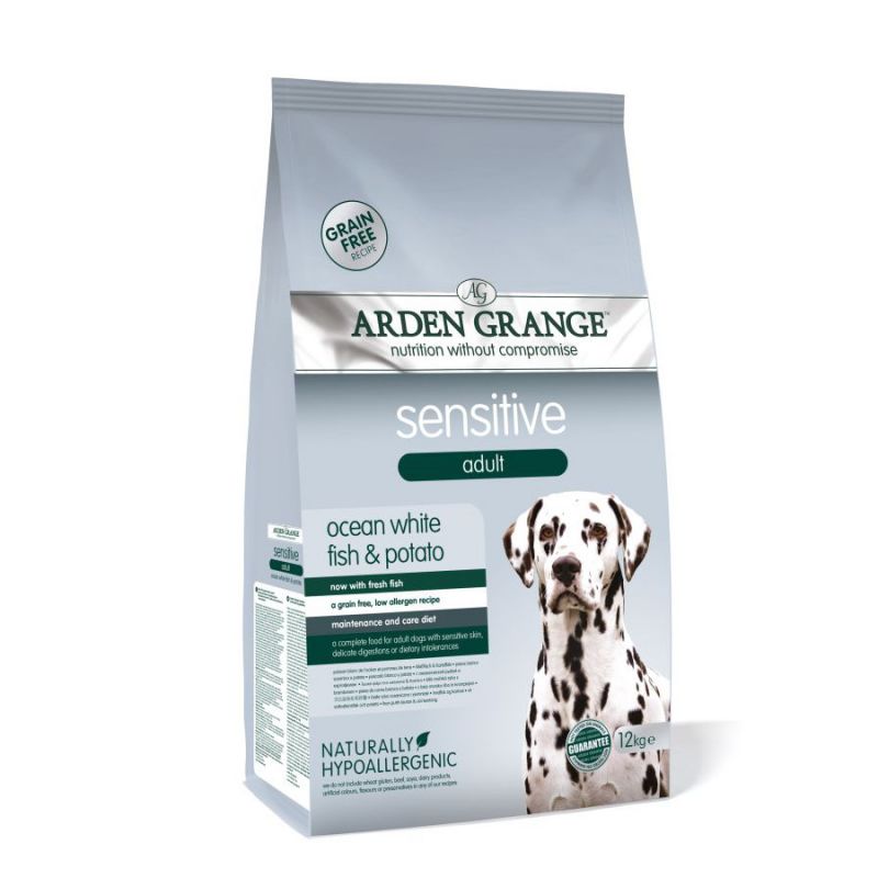Arden Grange Sensitive Adult - Grain Free - Ocean White Fish