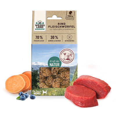 Wildes Land Meat Cubes Beef – 70 g