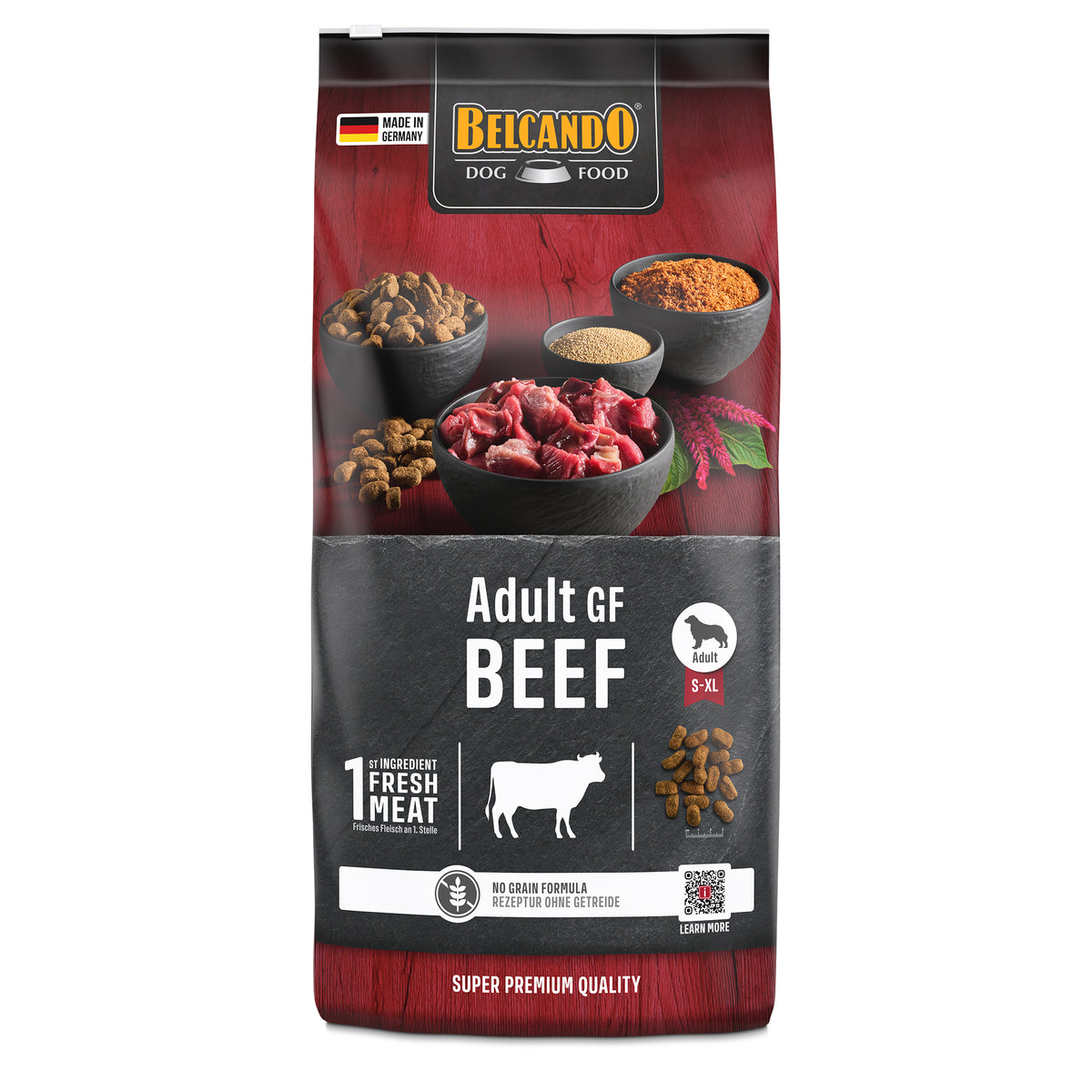 Belcando Adult Grain Free Beef Dry Dog Food 12.5kg