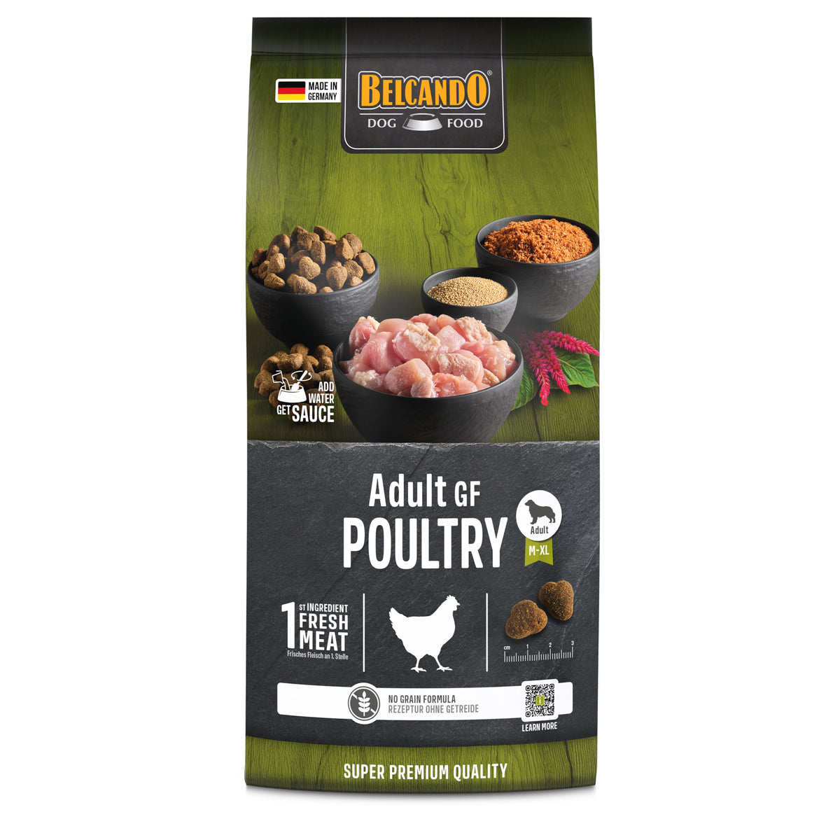 Belcando Adult Grain Free Poultry Dry Dog Food 1kg