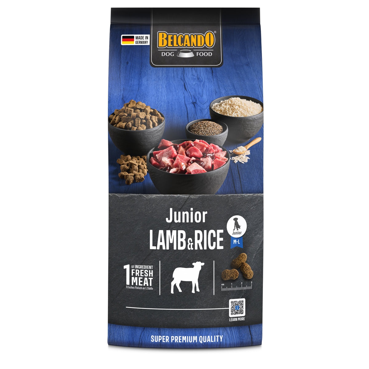 Belcando Junior Lamb & Rice Dry Dog Food 1kg