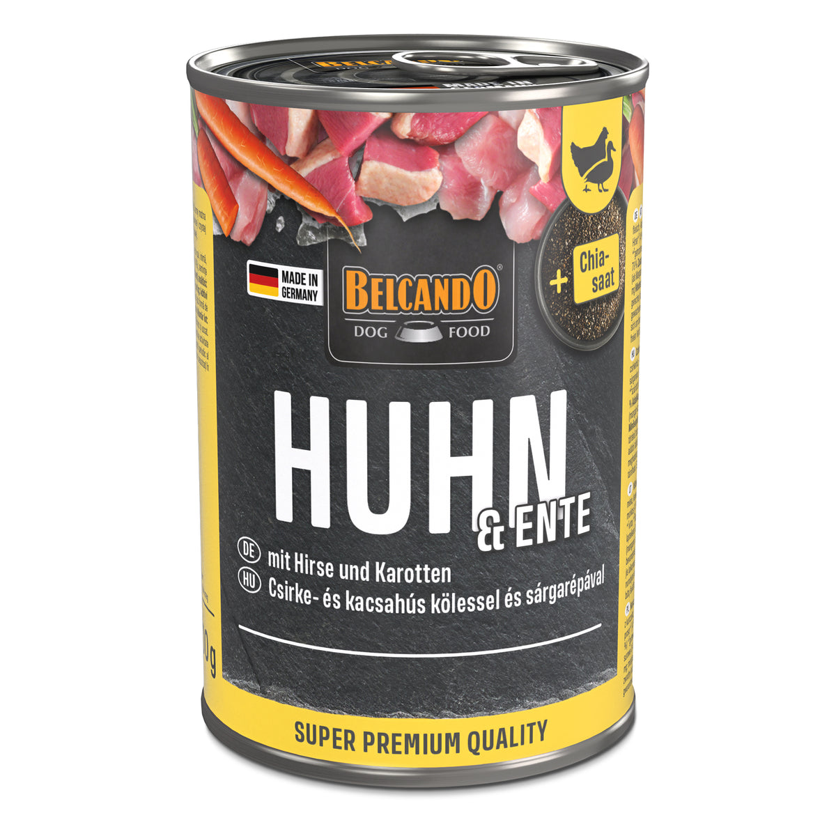 Belcando Chicken & Duck with Millet & Carrots Wet Dog Food 800g