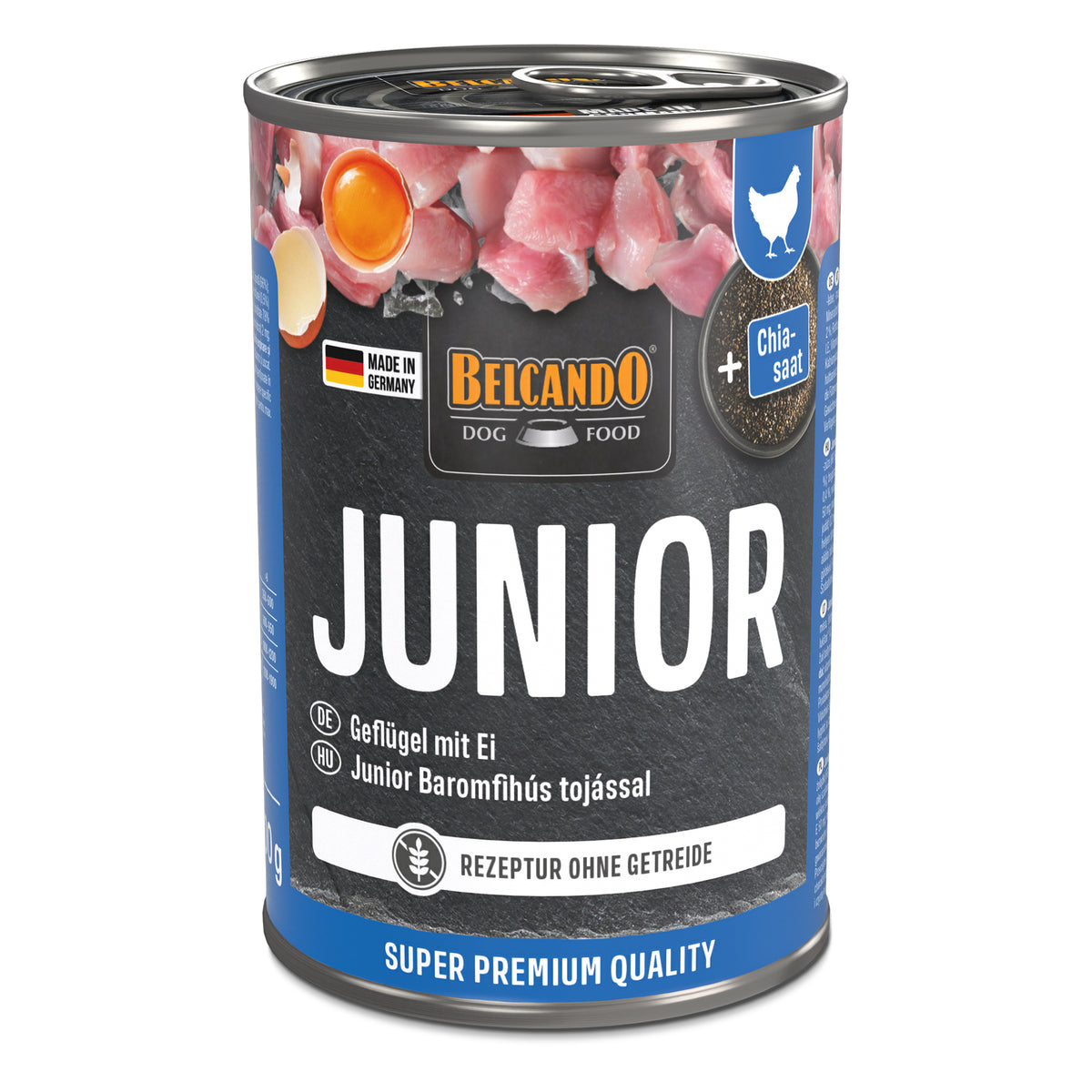 Belcando Junior Poultry with Egg Wet Dog Food 400g