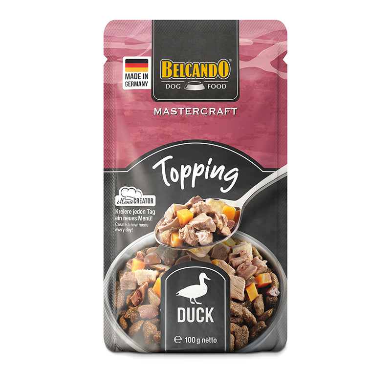 Belcando Mastercraft Duck with Sweet Potato Dog Food Topping 100g