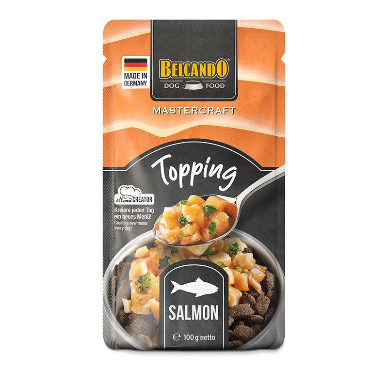 Belcando Mastercraft Salmon with Broccoli Dog Food Topping 100g
