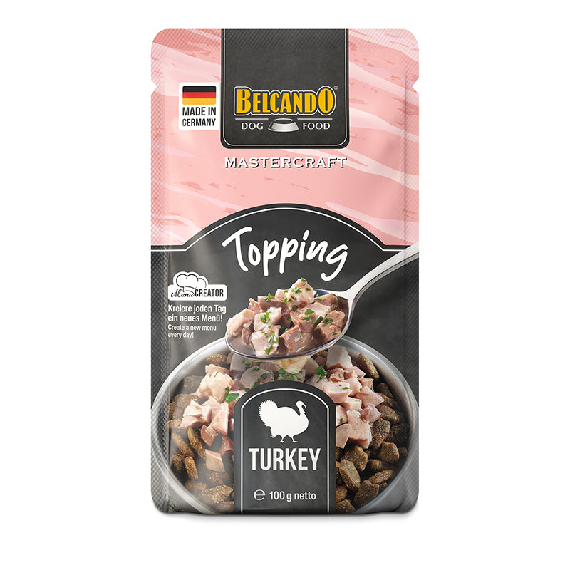 Belcando Mastercraft Turkey with Parsley Dog Food Topping 100g