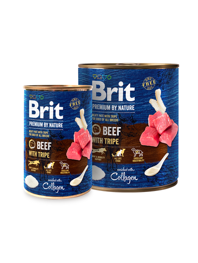 Brit Premium Beef with Tripe – 10 kg