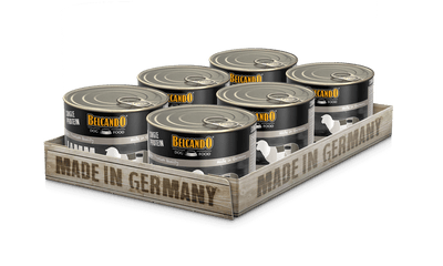 Belcando Single Protein Lamb Dog Food 200g box packaging