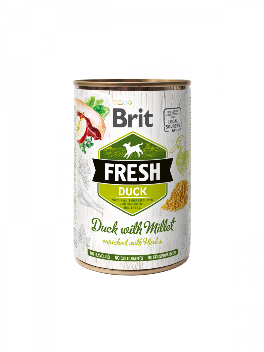 Brit Fresh Duck with Millet