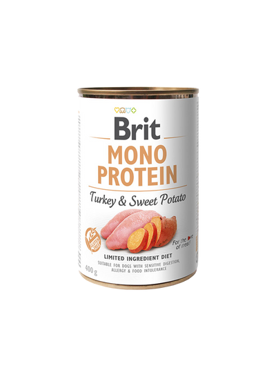 Brit Mono Protein Turkey & Sweet Potato – 1 kg