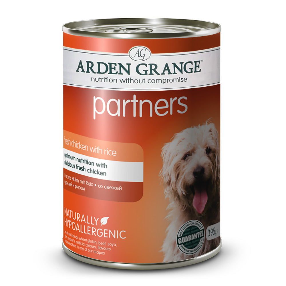 Arden Grange Partners Adult with Fresh Chicken & Rice 395g