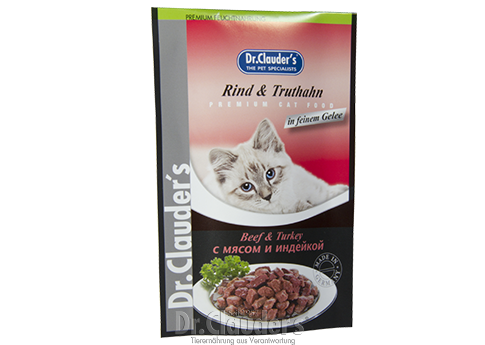 Dr. Clauder's High Premium Beef & Turkey