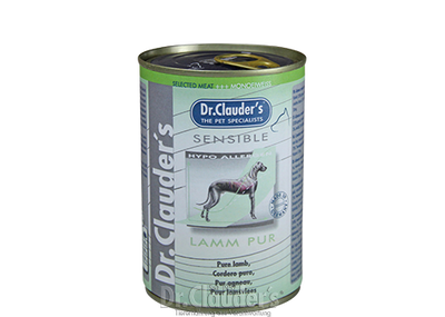 Dr Clauder's 'Selected Meat Sensible': pure Lamb – 10kg