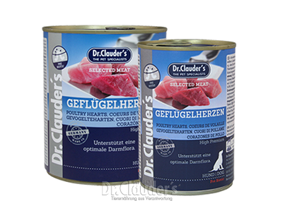 Dr. Clauder's Selected Meat Poultry Hearts