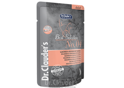 Dr. Clauder's Best Selection No 4: Salmon & Chicken with quinoa – 9G