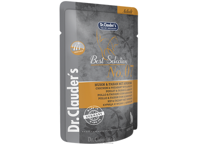 Dr. Clauder's Best Selection No 7: Chicken & Pheasant with apricot – 9G