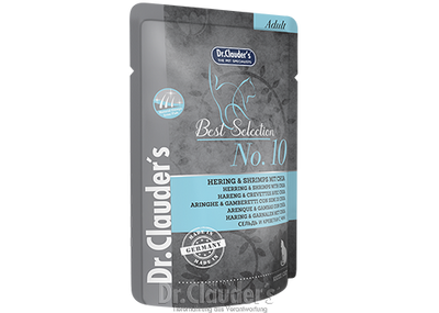 Dr. Clauder's Best Selection No 10: Herring & Shrimps with chia