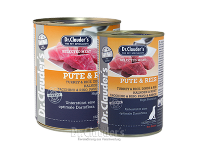 Dr. Clauder's Selected Meat Turkey & Rice