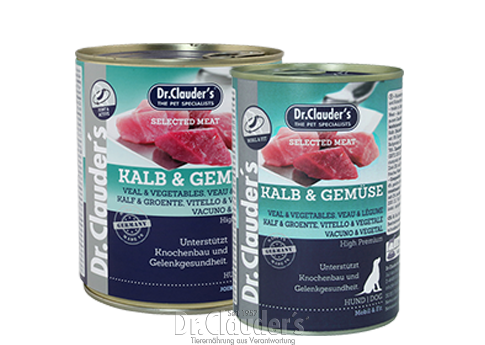 Dr. Clauder's Selected Meat Veal & Vegetables