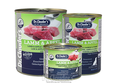 Dr. Clauder's Selected Meat: Lamb & Apple