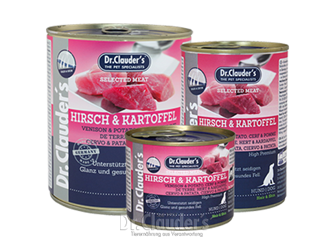 Dr. Clauder's Selected Meat Venison & Potato