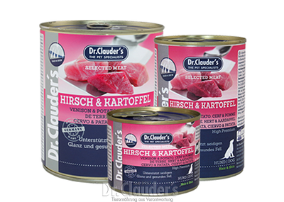 Dr. Clauder's Selected Meat Venison & Potato