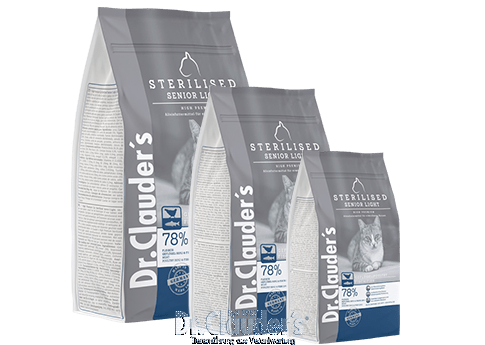 Dr. Clauder's High Premium Sterilized Senior/Light – 1kg