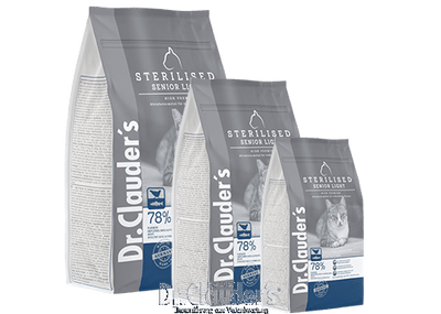 Dr. Clauder's High Premium Sterilized Senior/Light – 1kg