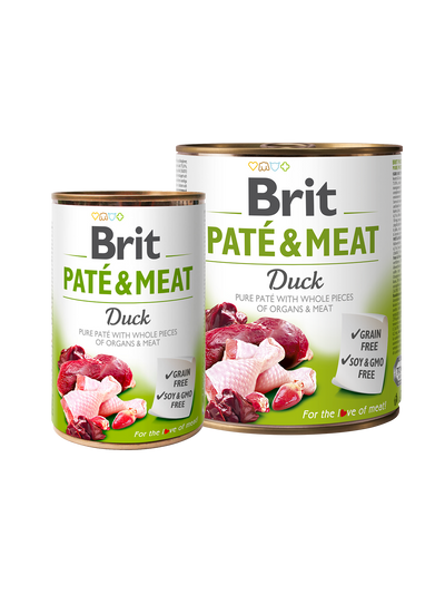BRIT PATÉ & MEAT DUCK – 1 kg