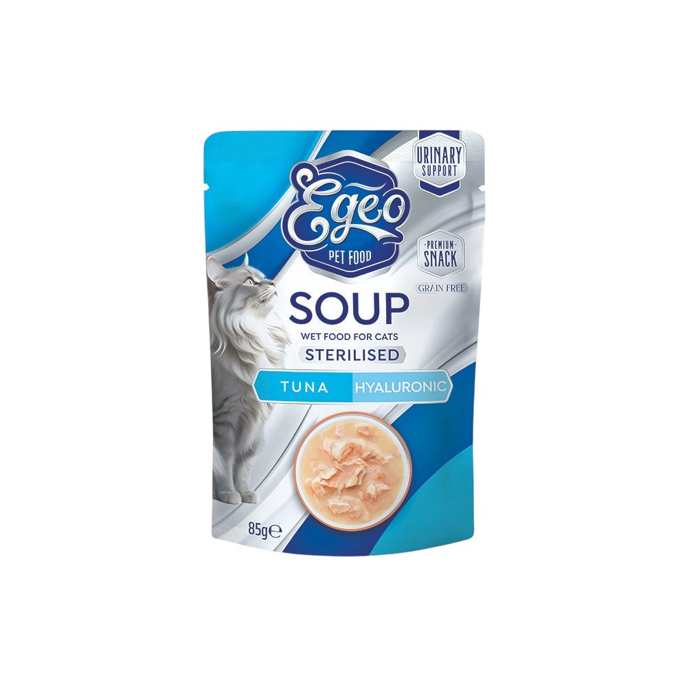 EGEO Soup Sterilised Tuna & Hyaluronic Acid 85gr