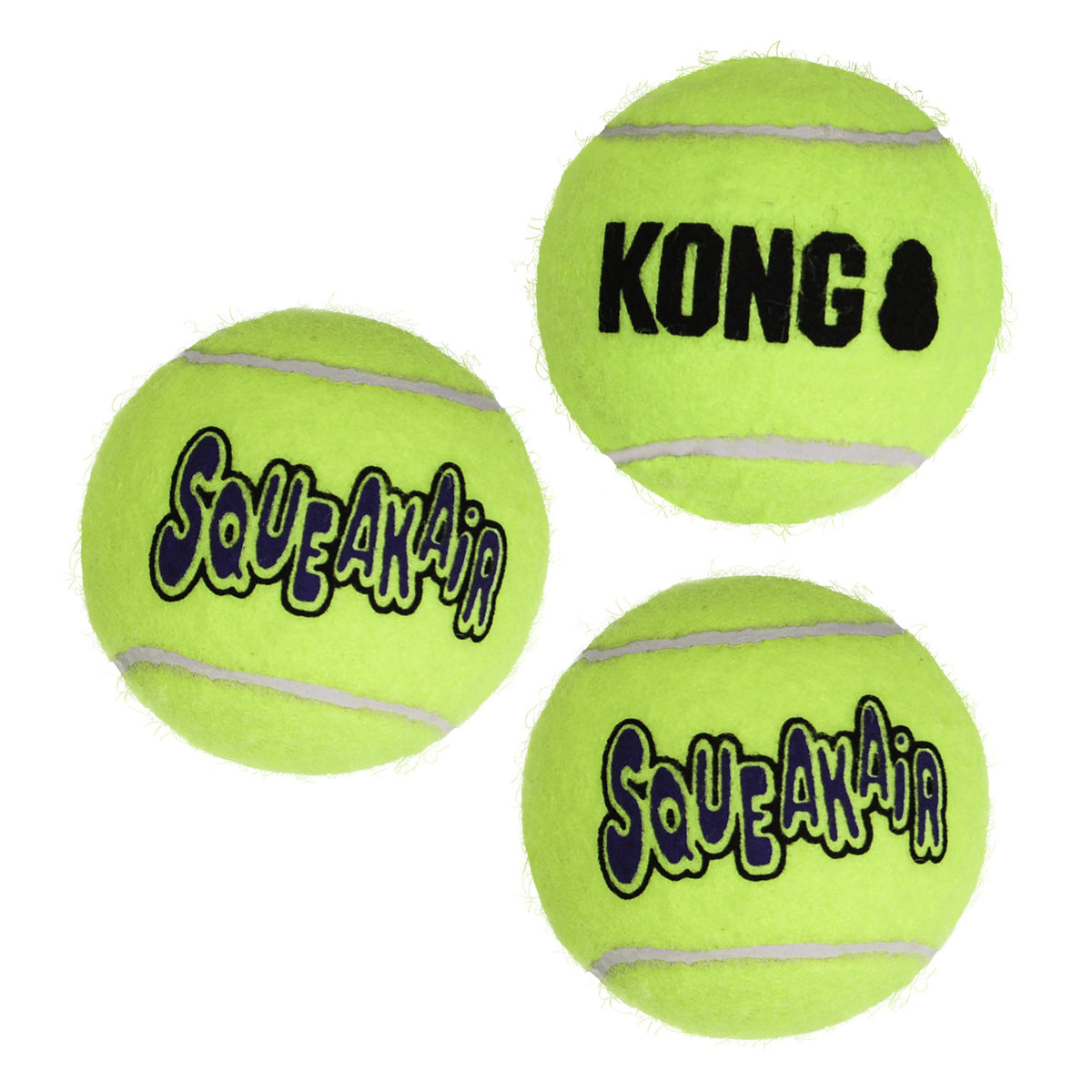 KONG SqueakAir Balls Medium (Pack of 3)