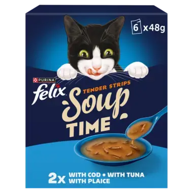 Felix Soup Original Fish Selection 6 x 48g