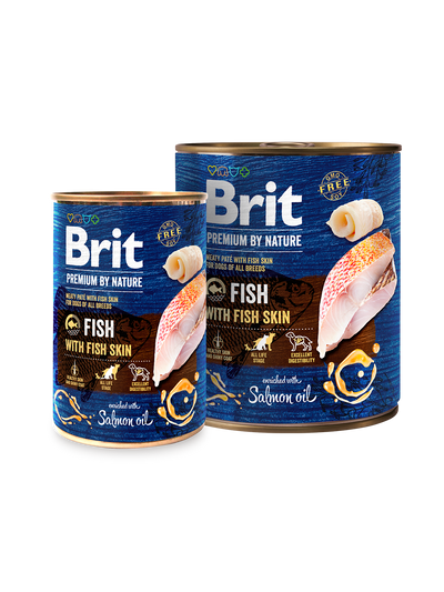 Brit Premium Fish with Fish Skin – 10 kg