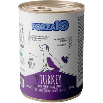 Forza 10 Turkey maintenance with parsnips and carrots