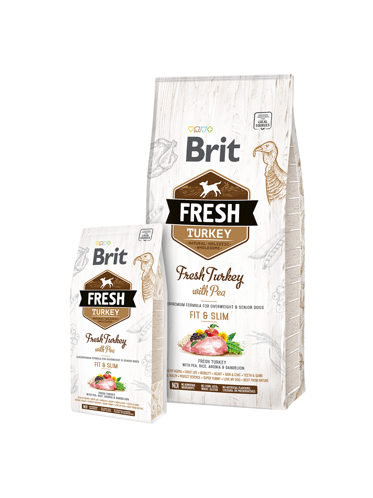 Brit Fresh Turkey with Pea Adult