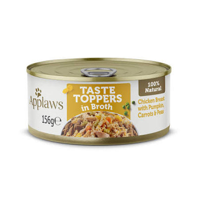 Applaws Taste Toppers Chicken Breast with Vegetables in Broth 156g